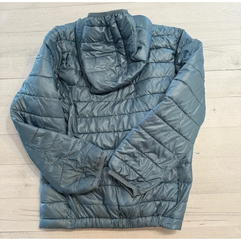 Primary kids lightweight‎ puffer jacket blue dusk size 10